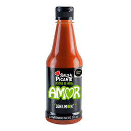 Salsa Con Limón Amor 355 ml - Caja con 20 Piezas