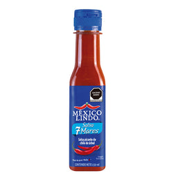 Salsa 7 Mares México Lindo 150 ml - Caja con 12 Piezas