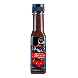 Salsa Habanero Tatemado México Lindo 150 ml - Caja con 12 Piezas