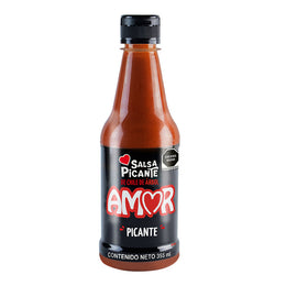 Salsa Picante Amor 355 ml - Caja con 20 Piezas