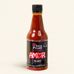 Salsa Picante Amor 355 ml - Caja con 20 Piezas