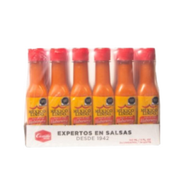 Salsa Habanero Rojo México Lindo 150 ml - Caja con 12 Piezas