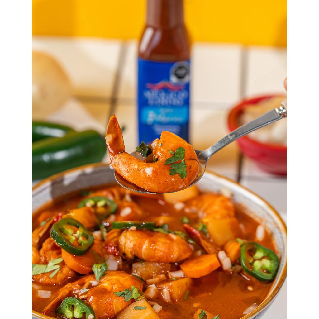Salsa 7 Mares México Lindo 150 ml - Caja con 12 Piezas
