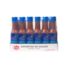 Salsa 7 Mares México Lindo 150 ml - Caja con 12 Piezas